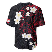 French Polynesia Tiare Day Baseball Jersey Seal and Polynesian Pattern LT03 - Polynesian Pride