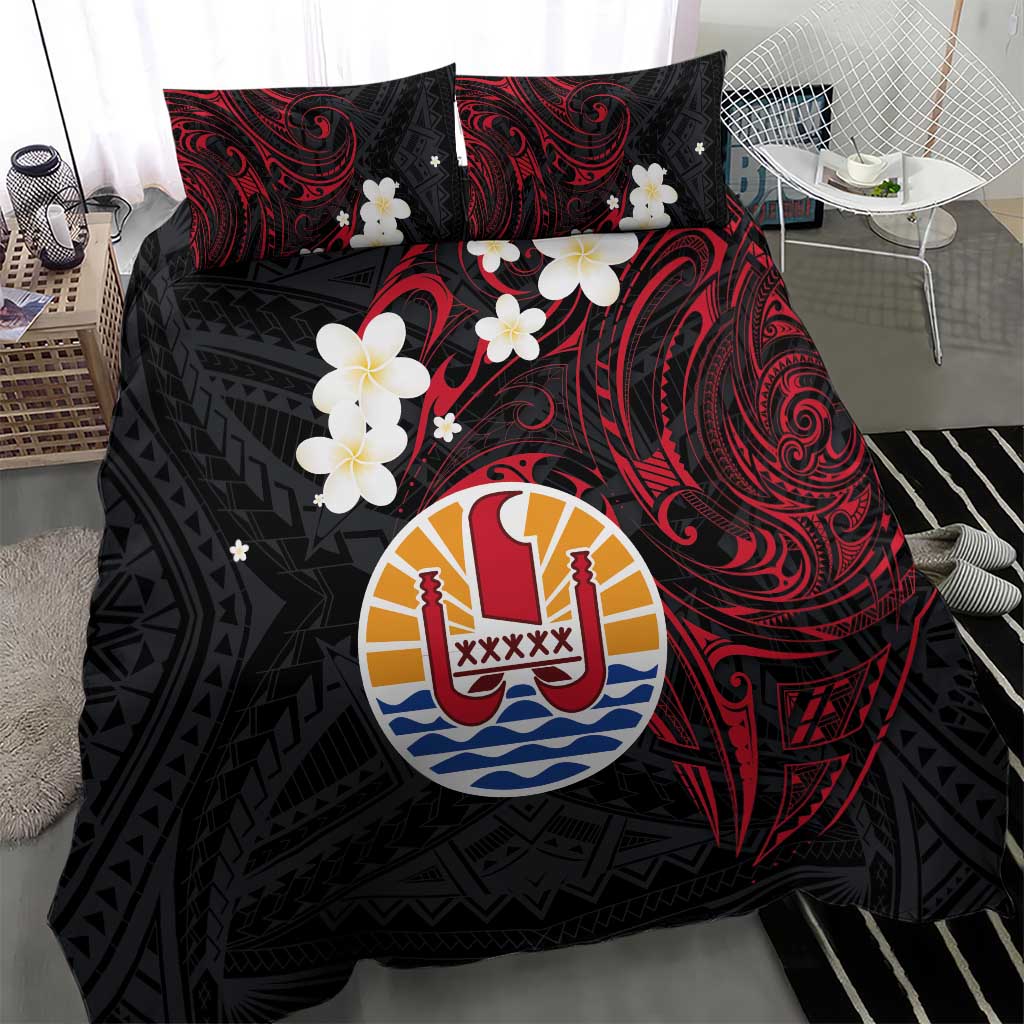 French Polynesia Tiare Day Bedding Set Seal and Polynesian Pattern LT03 - Polynesian Pride