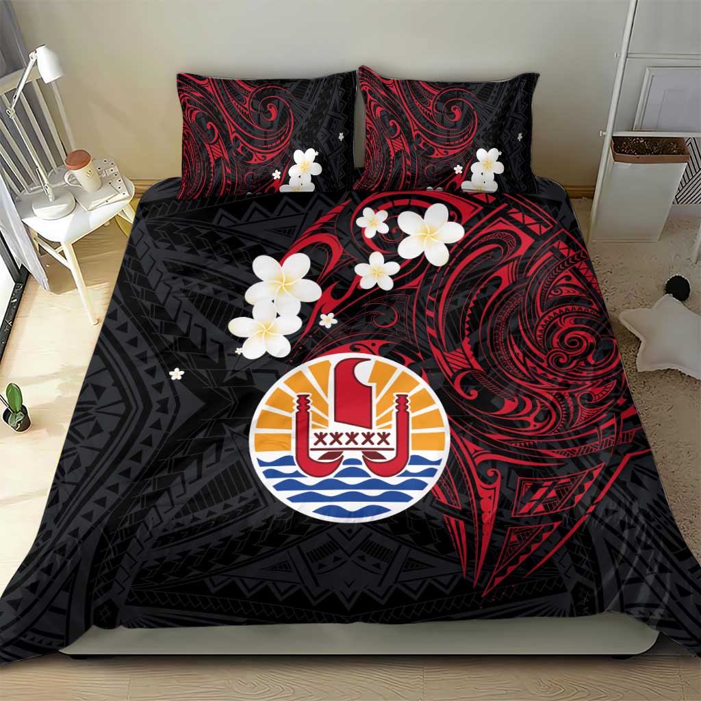 French Polynesia Tiare Day Bedding Set Seal and Polynesian Pattern LT03 - Polynesian Pride