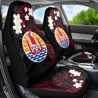 French Polynesia Tiare Day Car Seat Cover Seal and Polynesian Pattern LT03 - Polynesian Pride