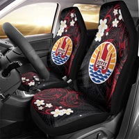French Polynesia Tiare Day Car Seat Cover Seal and Polynesian Pattern LT03 - Polynesian Pride