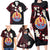 French Polynesia Tiare Day Family Matching Long Sleeve Bodycon Dress and Hawaiian Shirt Seal and Polynesian Pattern