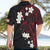 French Polynesia Tiare Day Hawaiian Shirt Seal and Polynesian Pattern