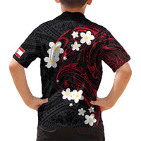 French Polynesia Tiare Day Hawaiian Shirt Seal and Polynesian Pattern LT03 - Polynesian Pride