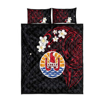 French Polynesia Tiare Day Quilt Bed Set Seal and Polynesian Pattern LT03 - Polynesian Pride