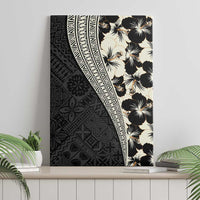 Bula Hibiscus Festival Canvas Wall Art Tapa Pattern Half Style LT03 - Polynesian Pride