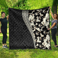 Bula Hibiscus Festival Quilt Tapa Pattern Half Style LT03 - Polynesian Pride