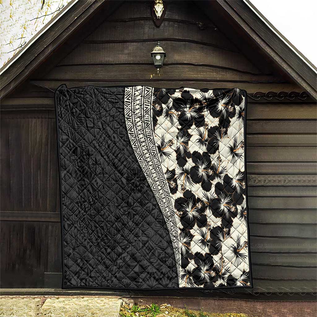 Bula Hibiscus Festival Quilt Tapa Pattern Half Style LT03 - Polynesian Pride