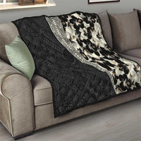 Bula Hibiscus Festival Quilt Tapa Pattern Half Style LT03 - Polynesian Pride