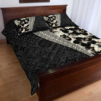 Bula Hibiscus Festival Quilt Bed Set Tapa Pattern Half Style LT03 - Polynesian Pride