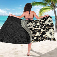 Bula Hibiscus Festival Sarong Tapa Pattern Half Style LT03 - Polynesian Pride