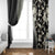 Bula Hibiscus Festival Window Curtain Tapa Pattern Half Style