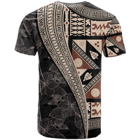 Bula Hibiscus Festival T Shirt Fijian Masi Pattern Half Style LT03 - Polynesian Pride