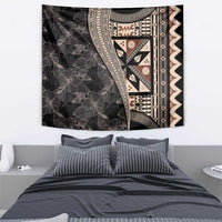 Bula Hibiscus Festival Tapestry Fijian Masi Pattern Half Style LT03 - Polynesian Pride