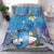 Aloha Hawaiian Monk Seal Bedding Set Polynesian Tattoo The Ocean and Undersea Vibe