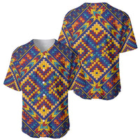 Kolose-Tuvalu Crochet Baseball Jersey with Polynesian and Pacific Tattoos LT03 - Polynesian Pride