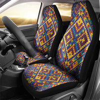 Kolose-Tuvalu Crochet Car Seat Cover with Polynesian and Pacific Tattoos LT03 - Polynesian Pride