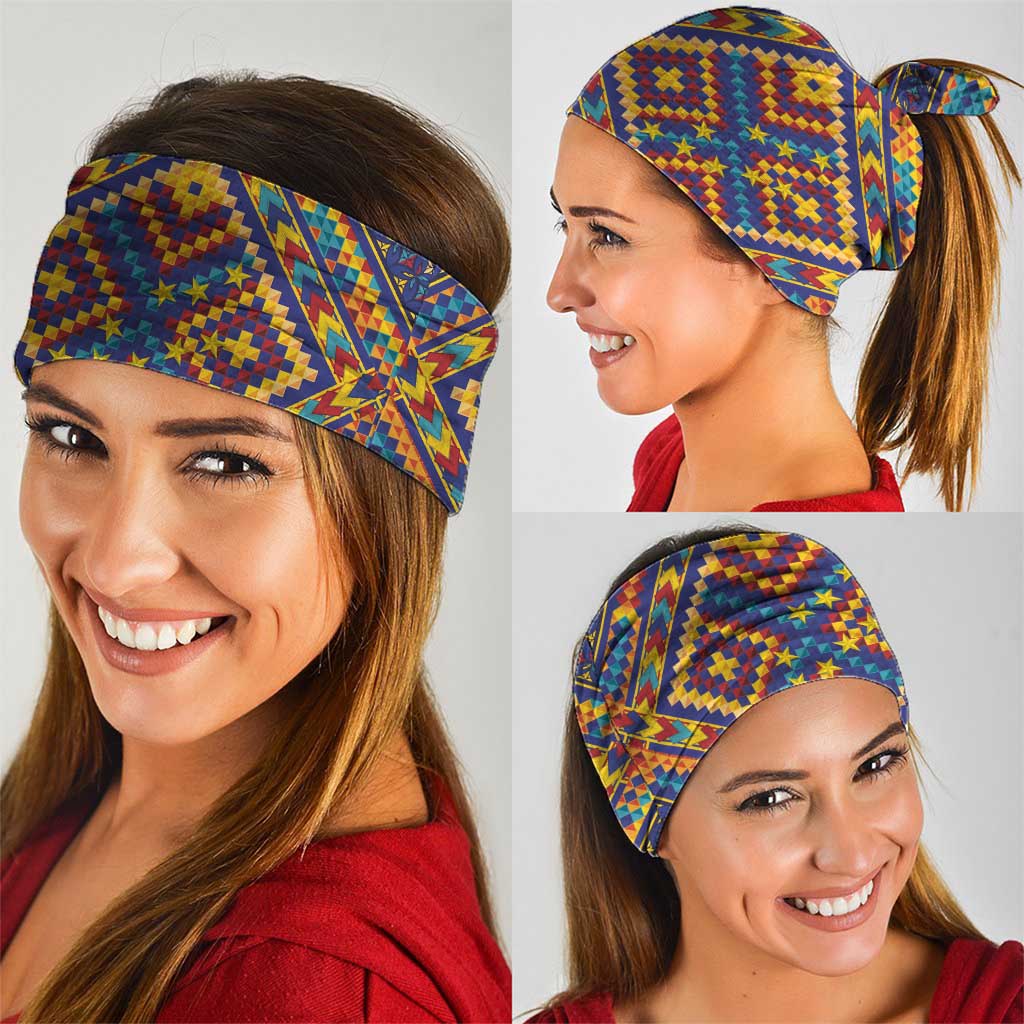 Kolose-Tuvalu Crochet Neck Gaiter with Polynesian and Pacific Tattoos LT03 - Polynesian Pride