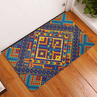 Kolose-Tuvalu Crochet Rubber Doormat with Polynesian and Pacific Tattoos LT03 - Polynesian Pride