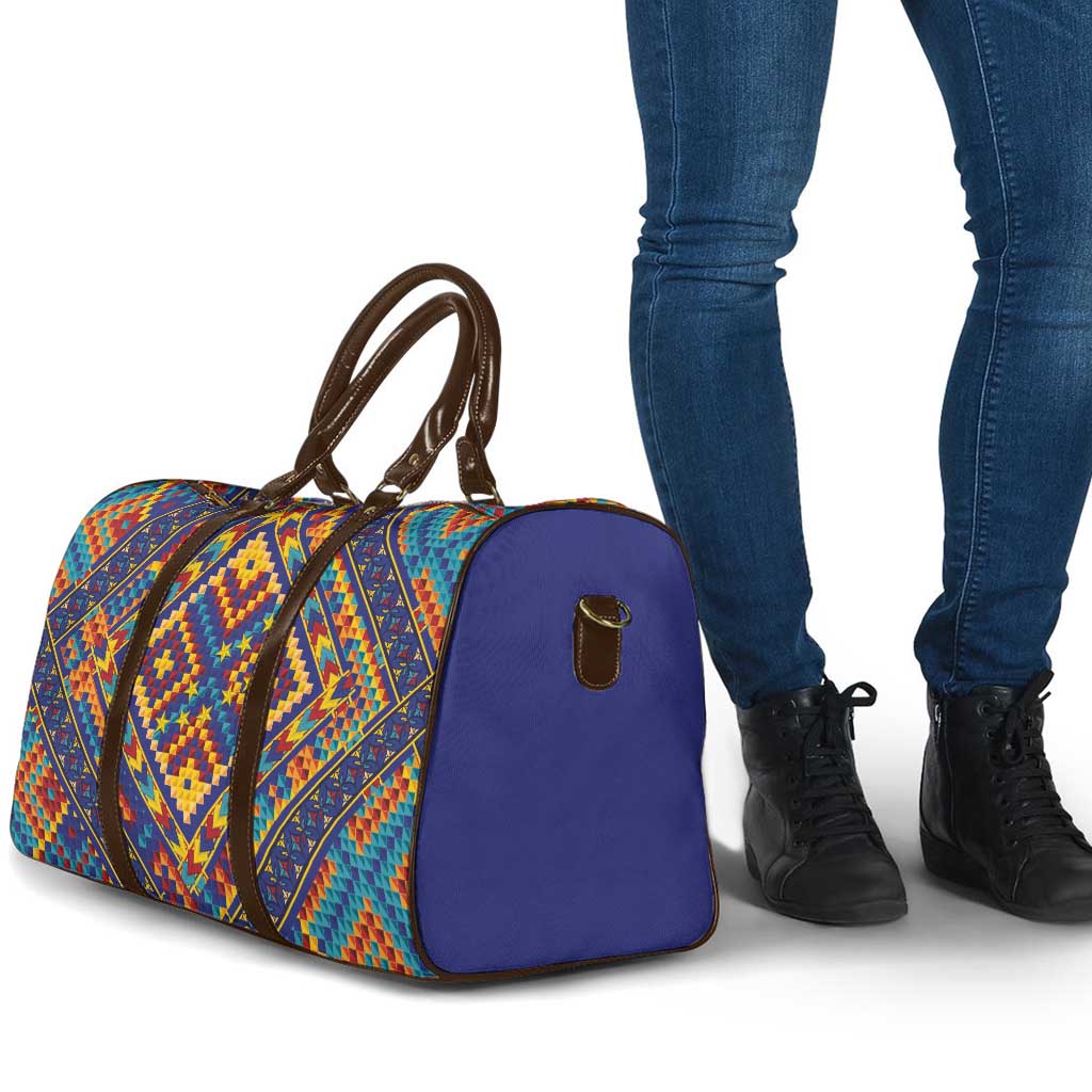 Kolose-Tuvalu Crochet Travel Bag with Polynesian and Pacific Tattoos LT03 - Polynesian Pride