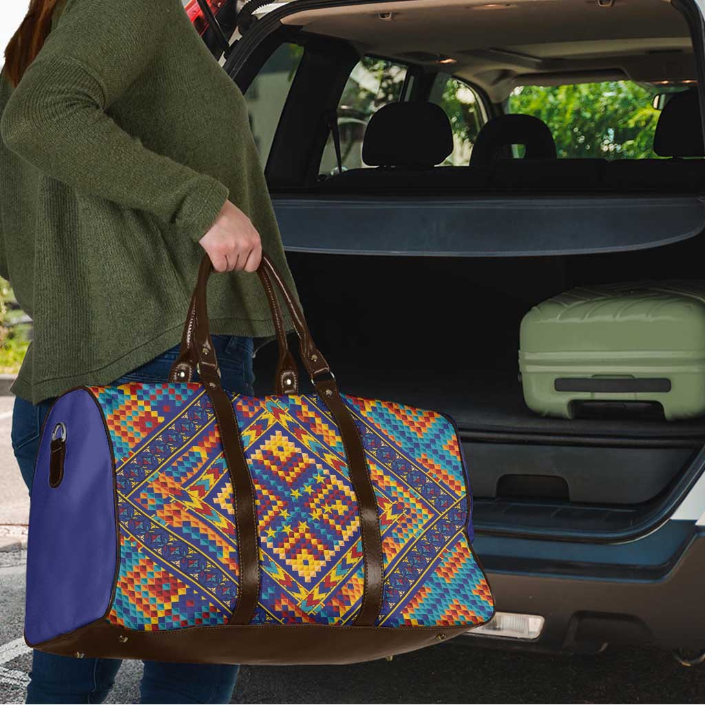 Kolose-Tuvalu Crochet Travel Bag with Polynesian and Pacific Tattoos LT03 - Polynesian Pride