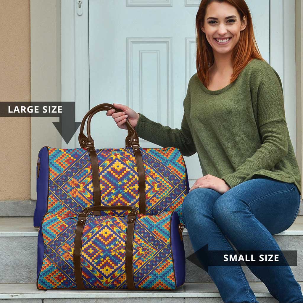 Kolose-Tuvalu Crochet Travel Bag with Polynesian and Pacific Tattoos LT03 - Polynesian Pride