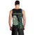 New Zealand Men Tank Top Silver Fern and Hei Tiki with Papua Shell Maori Tribal LT03 - Polynesian Pride