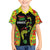 Personalised Vanuatu Running Hawaiian Shirt Footprint and Hibiscus Polynesian Style