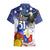 Filipino American History Month Hawaiian Shirt Filipino Coat Of Arms and American Eagle Splash Style LT03 - Polynesian Pride