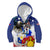 Filipino American History Month Kid Hoodie Filipino Coat Of Arms and American Eagle Splash Style LT03 - Polynesian Pride