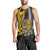 Custom Hawaii Island Men Tank Top Hawaiian Warrior and Kakau Symbols Abstract Tattoo LT03 - Polynesian Pride