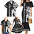 Hawaii Island Family Matching Mermaid Dress and Hawaiian Shirt Hawaiian King and Kakau Symbols Abstract Shoulder Tattoo LT03 - Polynesian Pride