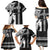 Custom Hawaii Island Family Matching Puletasi Dress and Hawaiian Shirt Hawaiian King and Kakau Symbols Abstract Shoulder Tattoo LT03 - Polynesian Pride