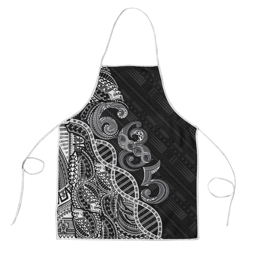 Samoan Traditional Tattoo 685 Apron Tribal Tatau DNA Black Color LT03 Black - Polynesian Pride