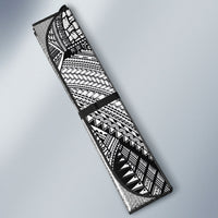 Samoan Traditional Tattoo 685 Auto Sun Shade Tribal Tatau DNA White Color LT03 - Polynesian Pride