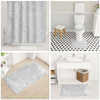 Samoan Traditional Tattoo 685 Bathroom Set Tribal Tatau DNA All-White LT03 - Polynesian Pride