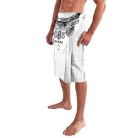 Super Samoa 685 Tribal Tattoo Lavalava Siapo Pattern White Edition LT03 - Polynesian Pride