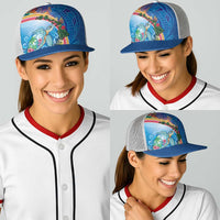 Hawaiian Connecting with the Ocean Baseball Net Cap Polynesian Pattern LT03 - Polynesian Pride