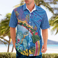 Hawaiian Connecting with the Ocean Hawaiian Shirt Polynesian Pattern LT03 - Polynesian Pride