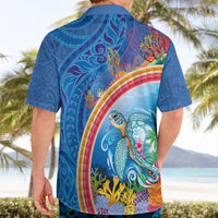 Hawaiian Connecting with the Ocean Hawaiian Shirt Polynesian Pattern LT03 - Polynesian Pride