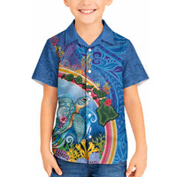 Hawaiian Connecting with the Ocean Hawaiian Shirt Polynesian Pattern LT03 - Polynesian Pride