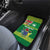 Cook Islands Meri Kiritimiti Car Mats Christmas Turtle - Cooks Islands Emblems and Polynesian Art Pattern