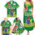 Cook Islands Meri Kiritimiti Family Matching Summer Maxi Dress and Hawaiian Shirt Christmas Turtle - Cooks Islands Emblems and Polynesian Art Pattern