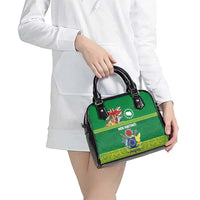 Cook Islands Meri Kiritimiti Shoulder Handbag Christmas Turtle - Cooks Islands Emblems and Polynesian Art Pattern LT03 - Polynesian Pride