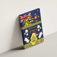 Niue Monuina e Kilisimasi Canvas Wall Art Christmas Uga - Niue Map and Emblem with Hiapo Art Pattern LT03 - Polynesian Pride