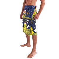 Niue Monuina e Kilisimasi Lavalava Christmas Uga - Niue Map and Emblem with Hiapo Art Pattern LT03 - Polynesian Pride