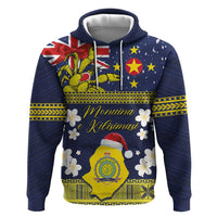 Niue Monuina e Kilisimasi Zip Hoodie Christmas Uga - Niue Map and Emblem with Hiapo Art Pattern LT03 Pullover Hoodie Yellow - Polynesian Pride