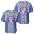 Tonga Apifoou School Baseball Jersey Ngatu and Polynesian Pattern LT03 - Polynesian Pride