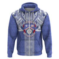 Tonga Apifoou School Hoodie Ngatu and Polynesian Pattern LT03 - Polynesian Pride