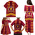 Tonga Beulah College Family Matching Puletasi Dress and Hawaiian Shirt Ngatu and Polynesian Pattern LT03 - Polynesian Pride